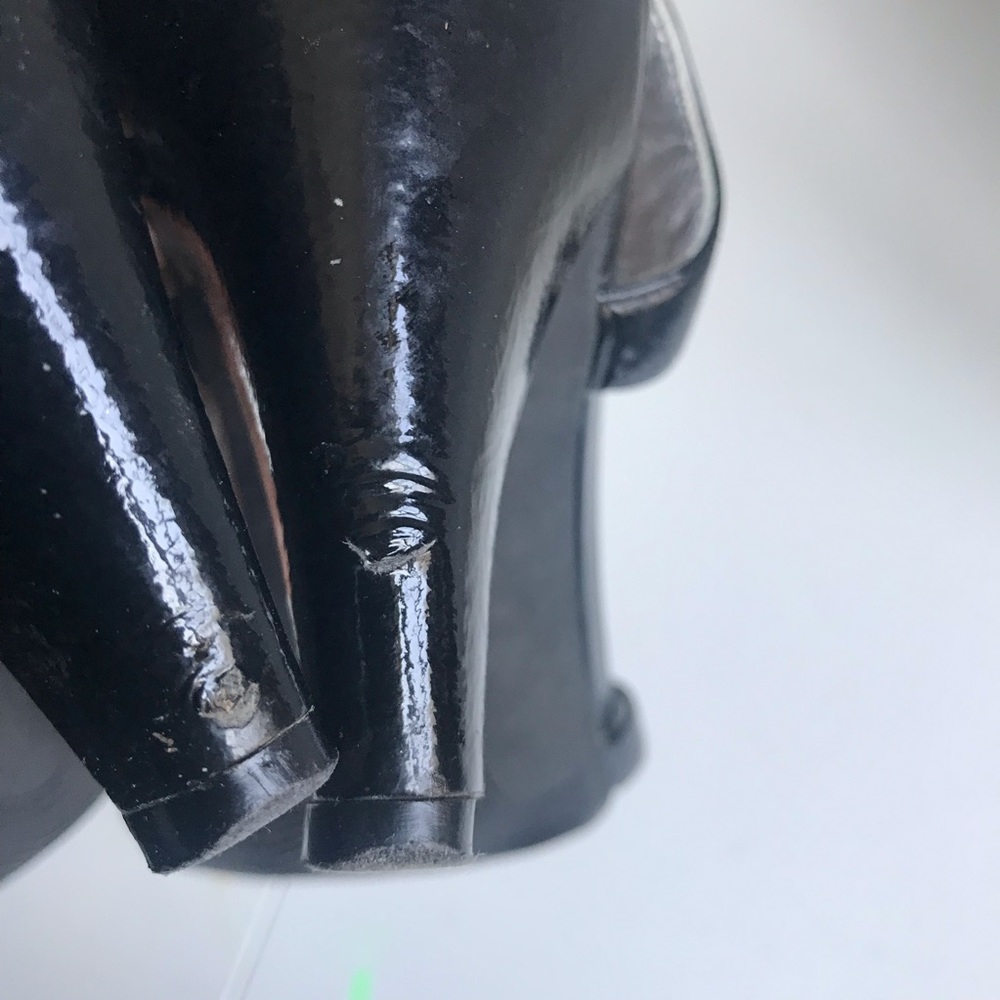 ECCO Patent Leather Strappy Heeled Sandals US 9/9.5 Euro 40 - Picture 11 of 11